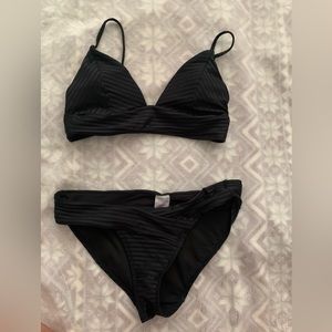 Black bikini!